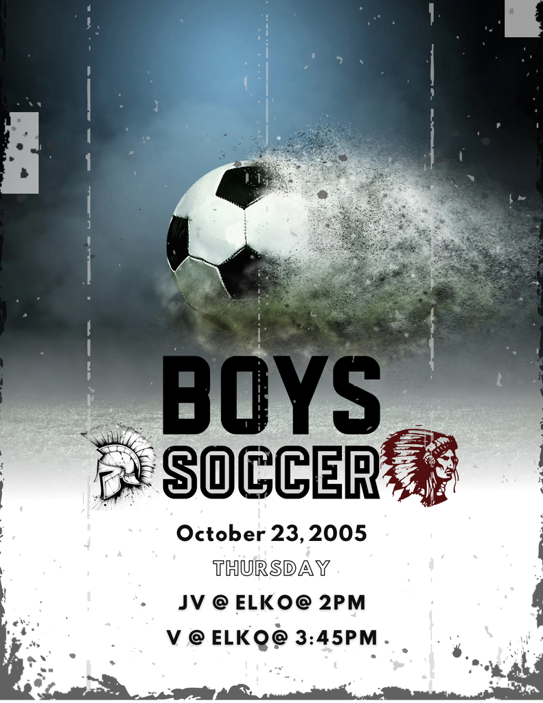Boys Soccer at Elko Thursday. 