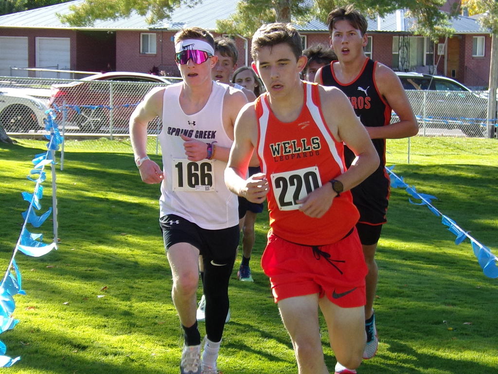 WHS cross country runners at Lowry