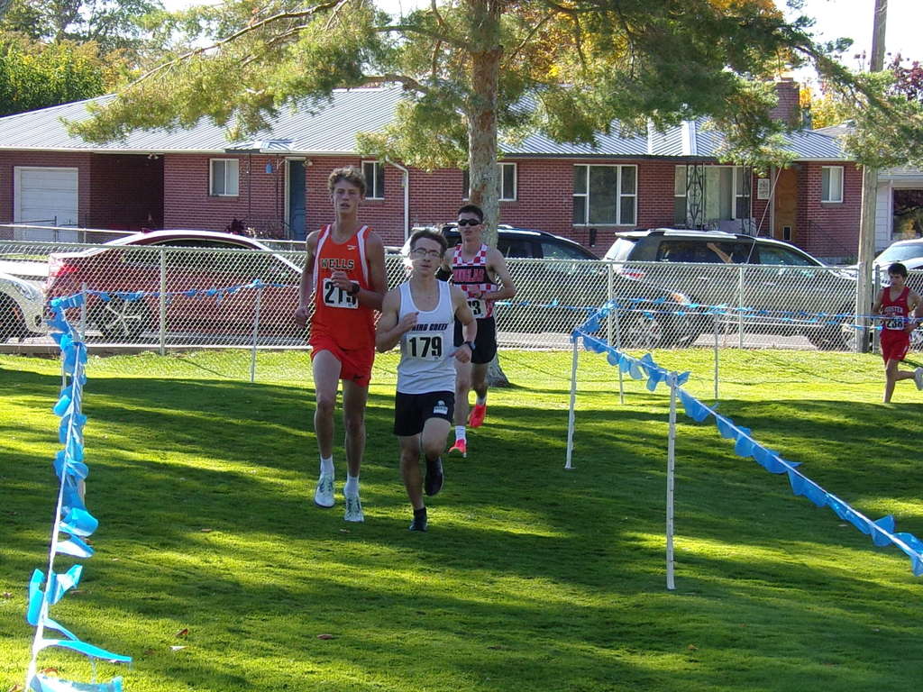 WHS cross country runners at Lowry