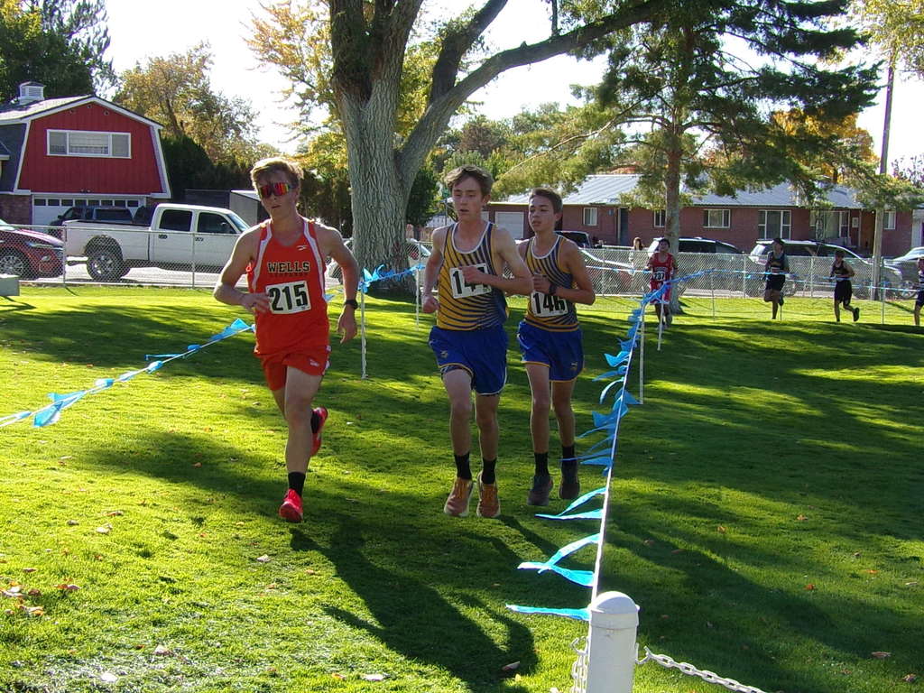 WHS cross country runners at Lowry