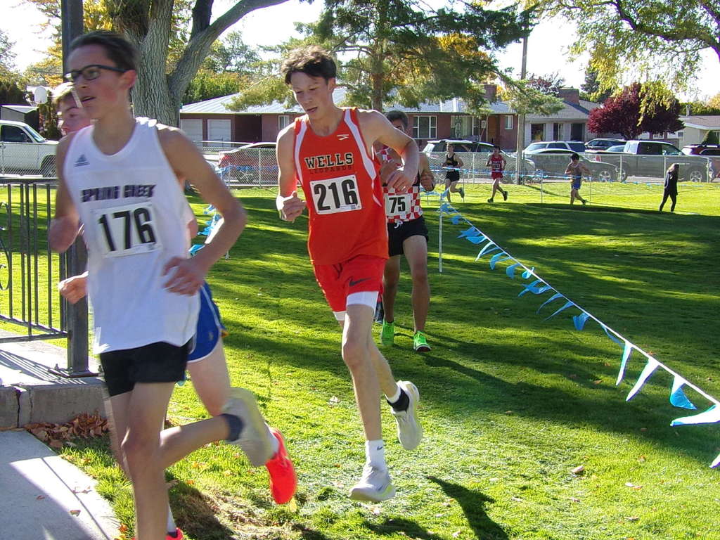 WHS cross country runners at Lowry