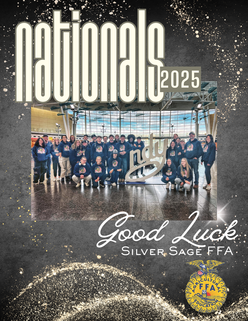 Good luck Silver Sage FFA at Nationals!