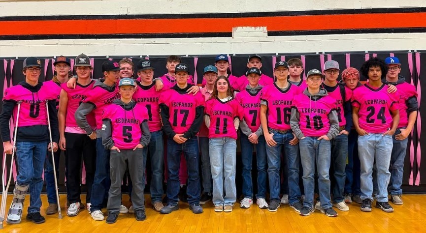 WHS football team ready for their PINK game