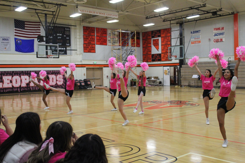 Pink out day at WHS