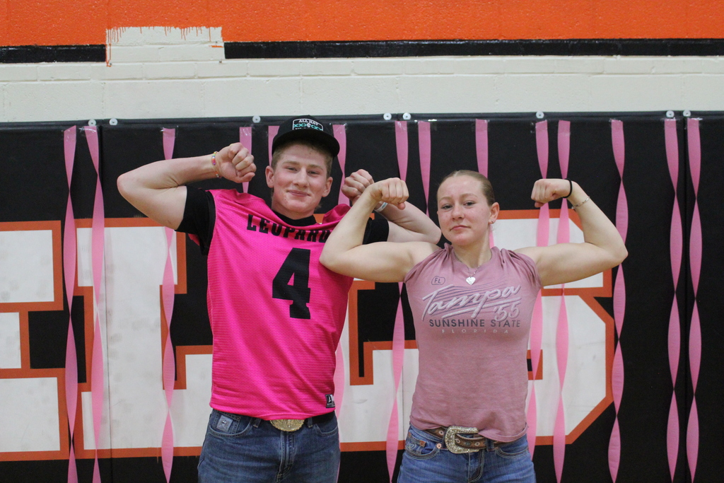 Pink out day at WHS