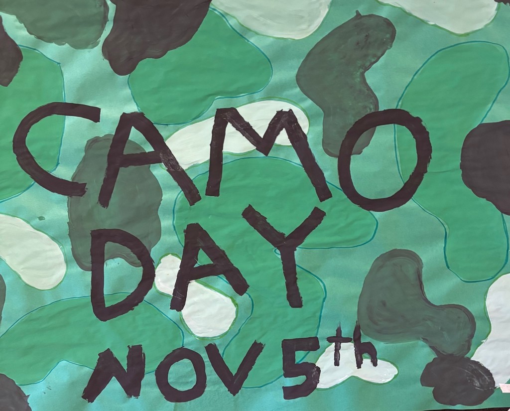 camo day at WHS