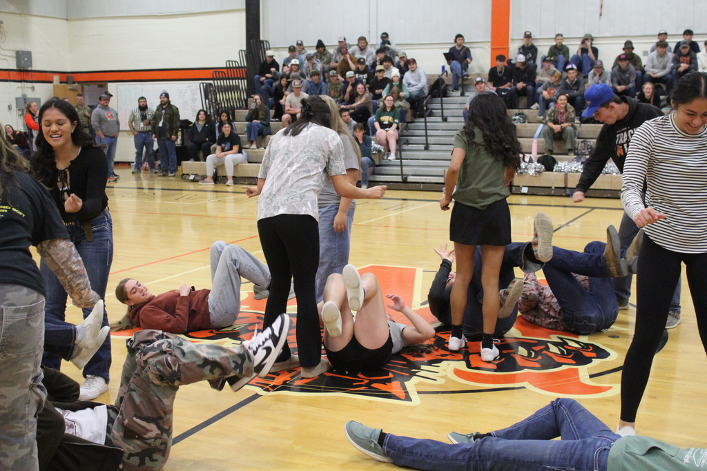 Camo Day at Wells High School