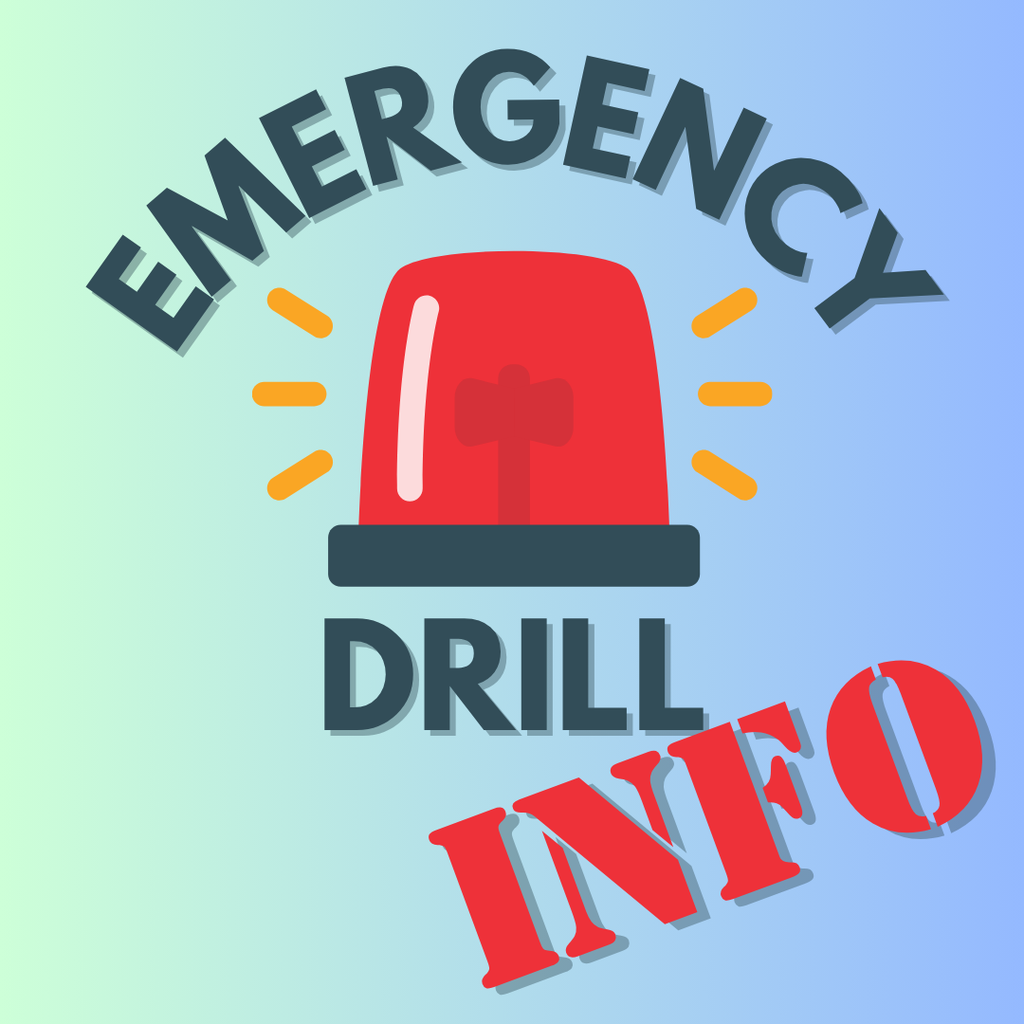 We will be having an emergency drill on Tuesday, November 17, at MVE