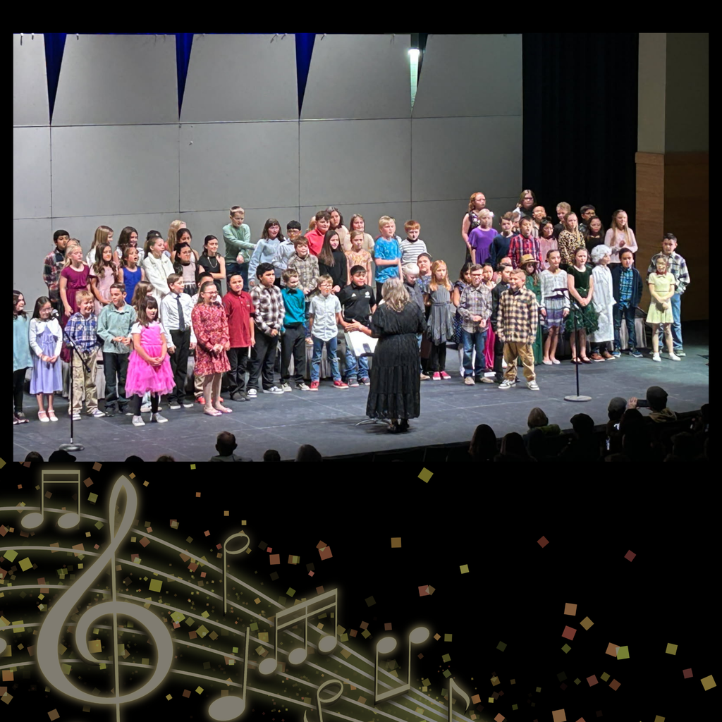 Fourth grade choir concert