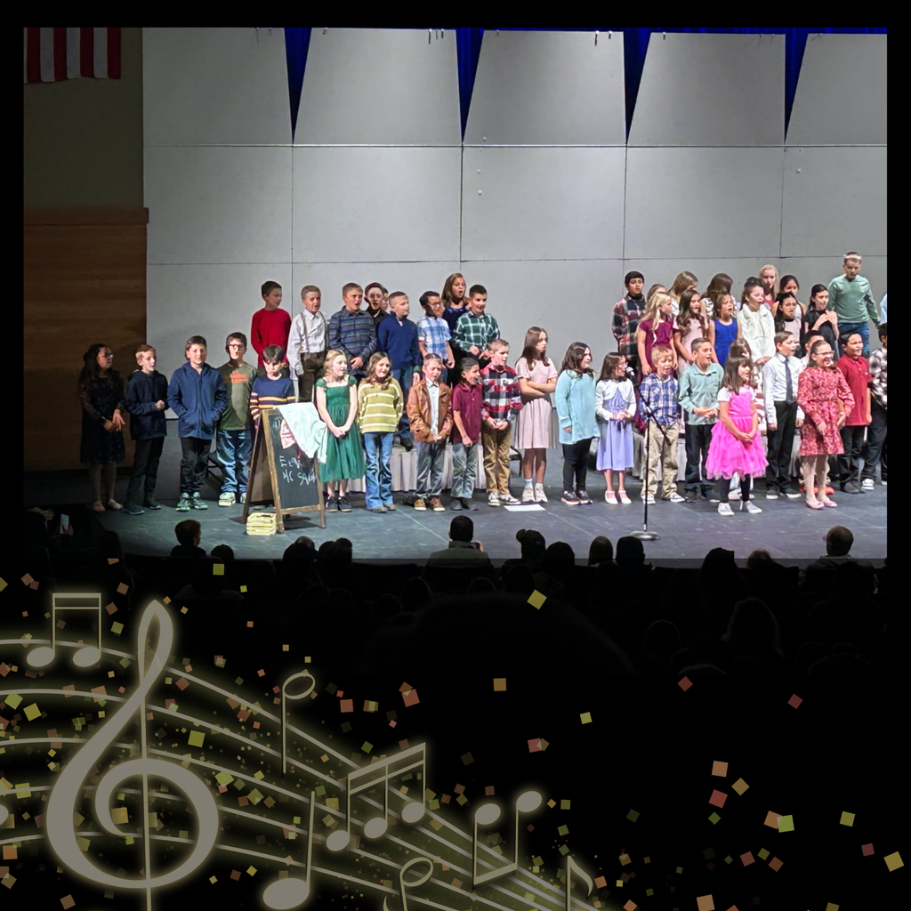 Fourth grade choir concert