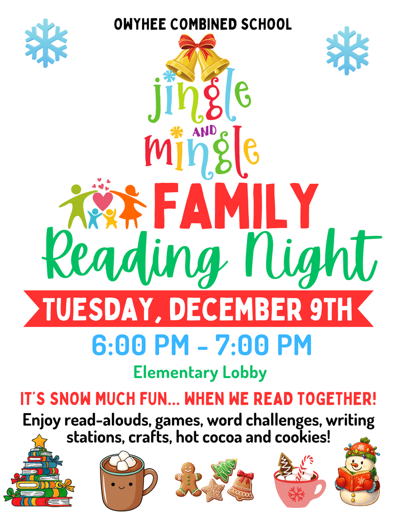 Jingle and Mingle Family Reading Night