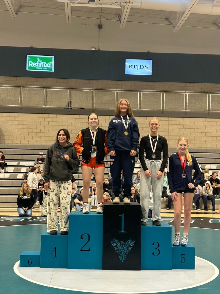 Wells High School wrestler at a tournament in UT