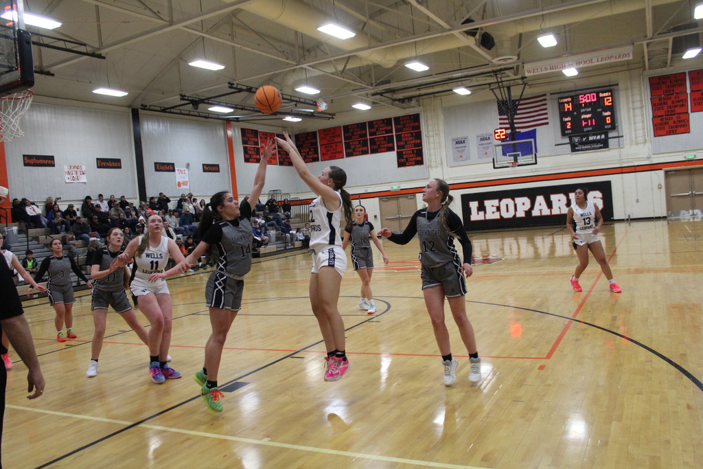 Wells High School girls bsketball at the WREC Classic