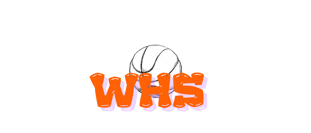 basketball logo with WHS
