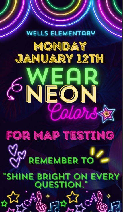 Wells Elementary testing dress up day