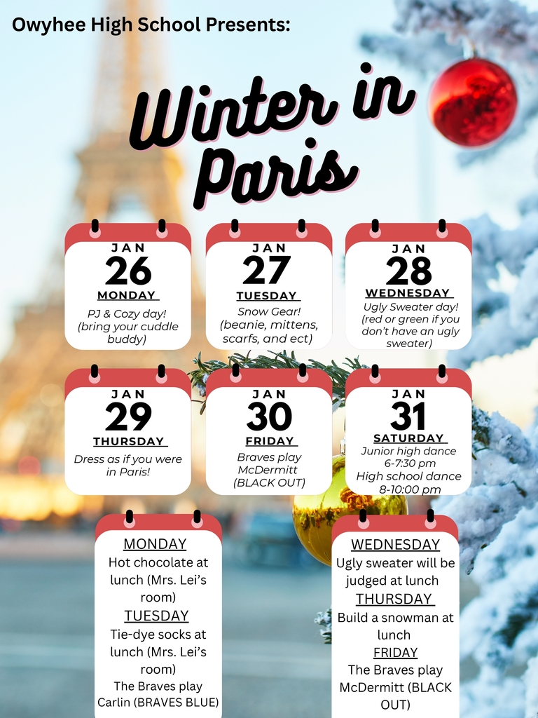 Winter in Paris OHS Winterfest 2026