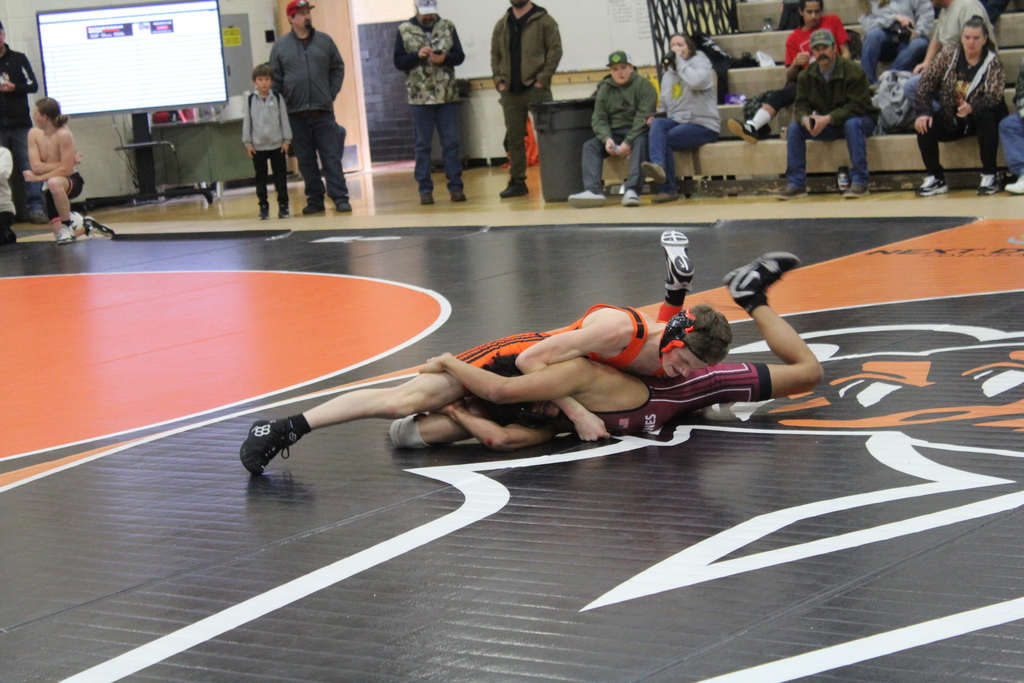 WHS wrestlers at the Chimney Rock Classic