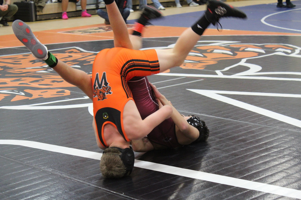 WHS wrestlers at the Chimney Rock Classic