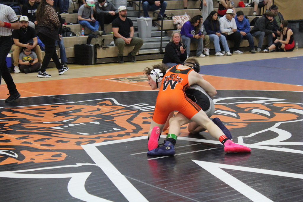 WHS wrestlers at the Chimney Rock Classic