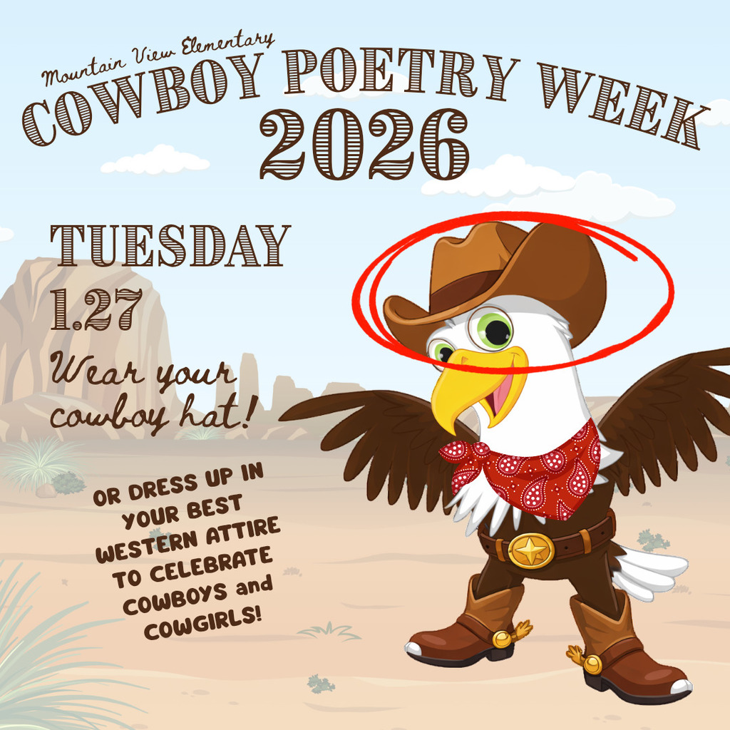 wear your cowboy hats on Tuesday! 