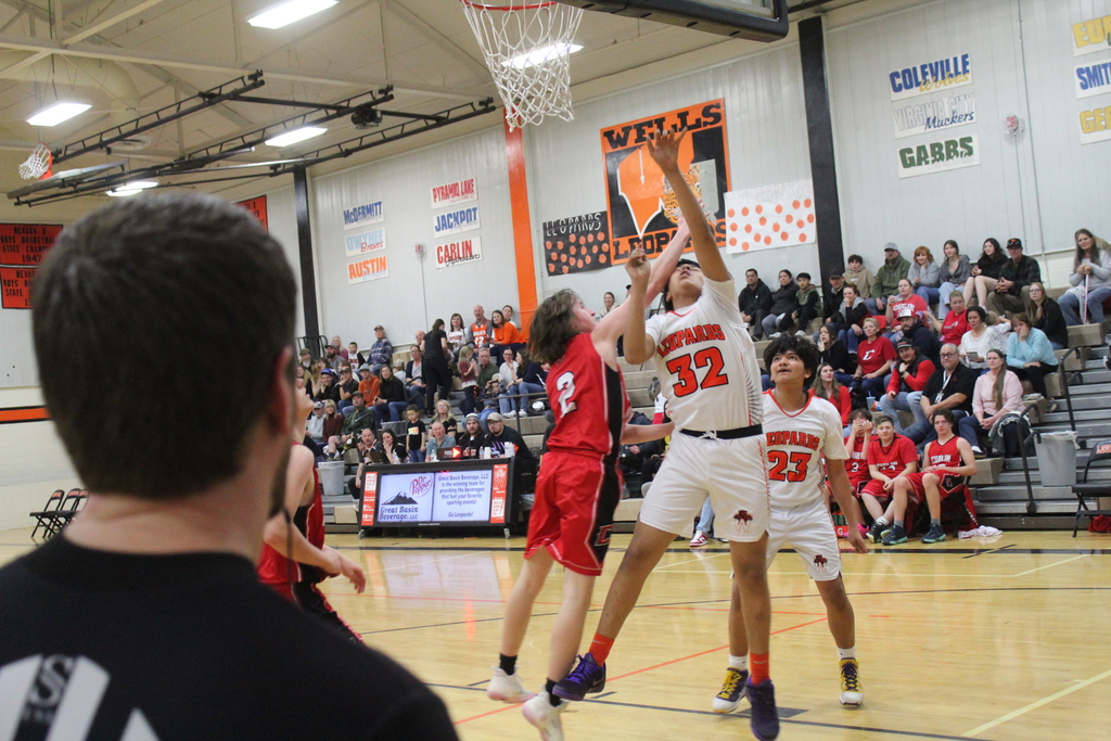 Wells varsity basketball players