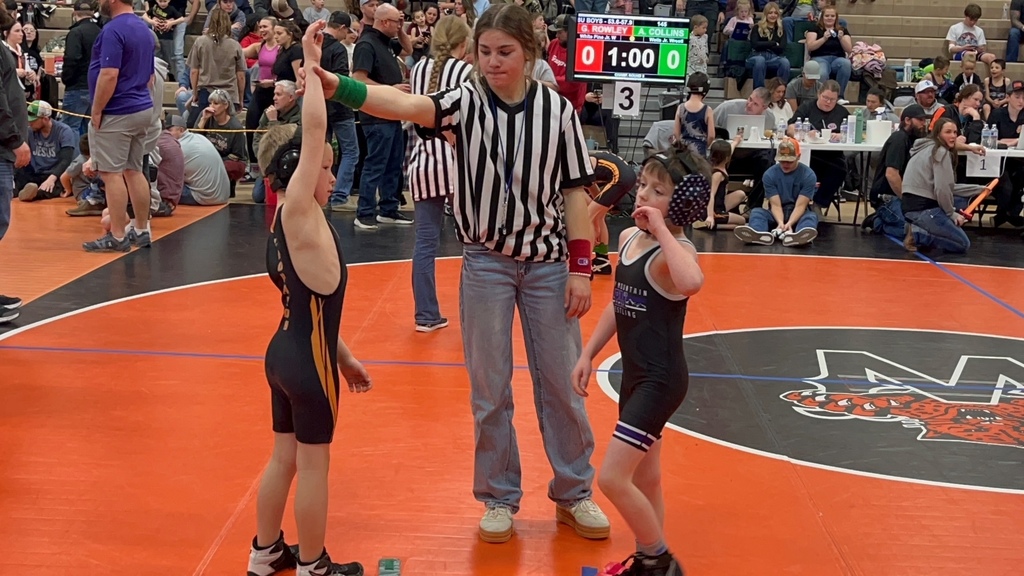 Wells Junior wrestlers