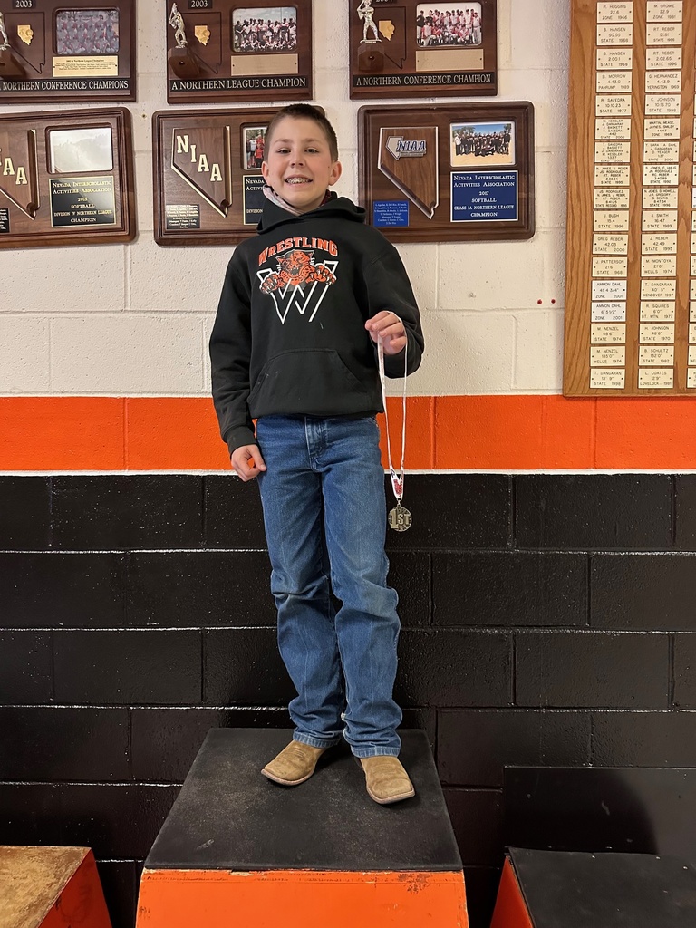 Wells Junior wrestler