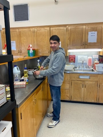 PAES lab students working in their calssroom