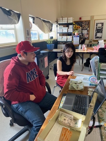 PAES lab students working in their calssroom