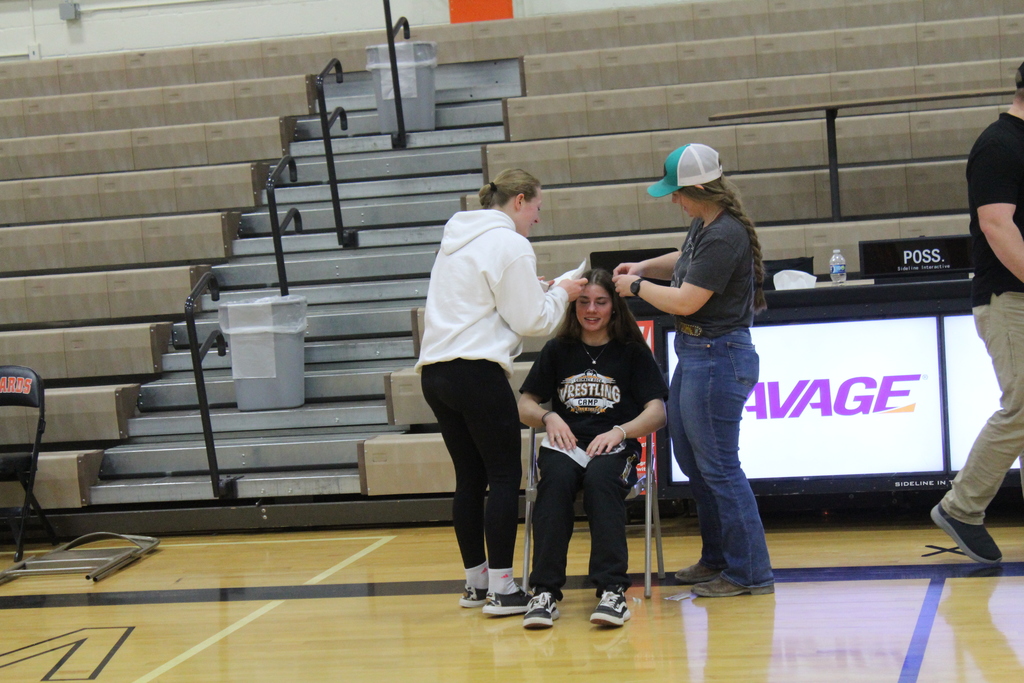 SkillsUSA students during their assembly at Wells High School