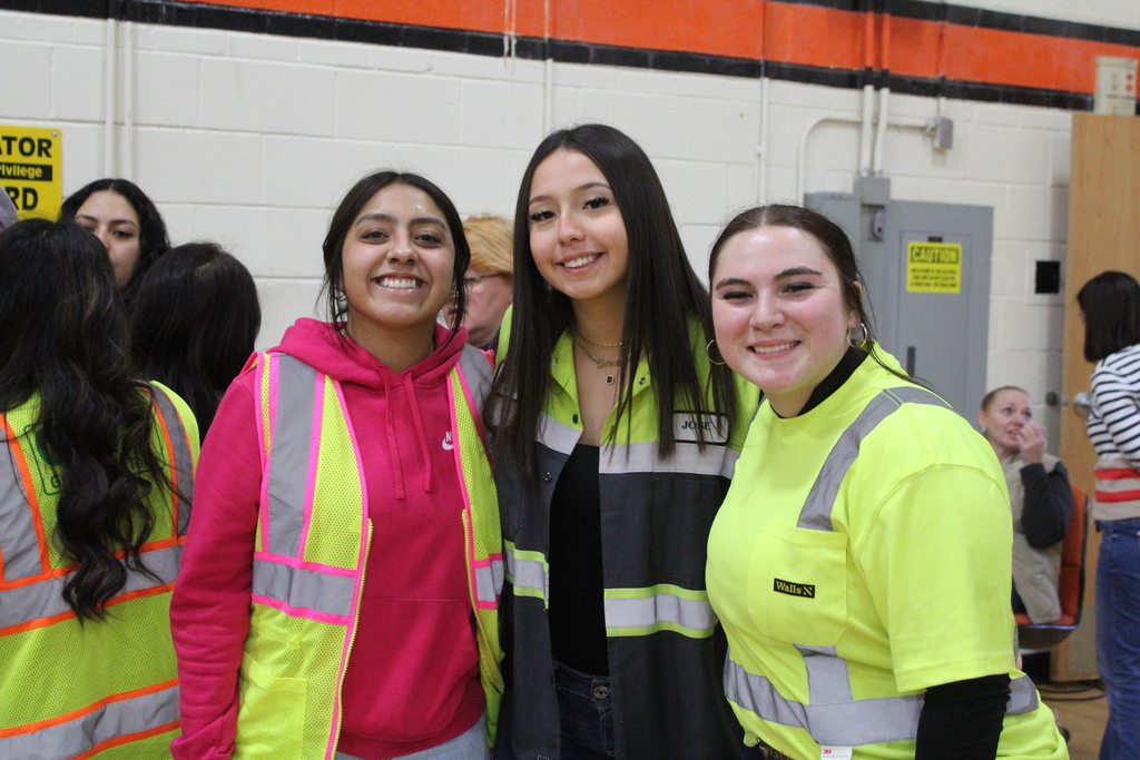 SkillsUSA students during their assembly at Wells High School