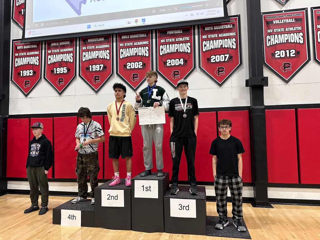 Wells High School wrestlers at Regionals in Lovelock