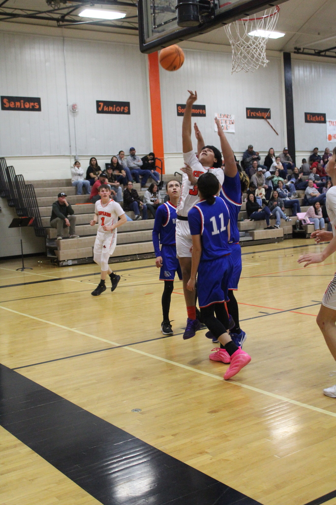 Wells varsity basketball players