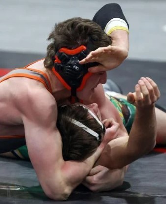 WHS wrestlers at the state tournament