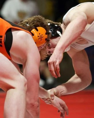 WHS wrestlers at the state tournament