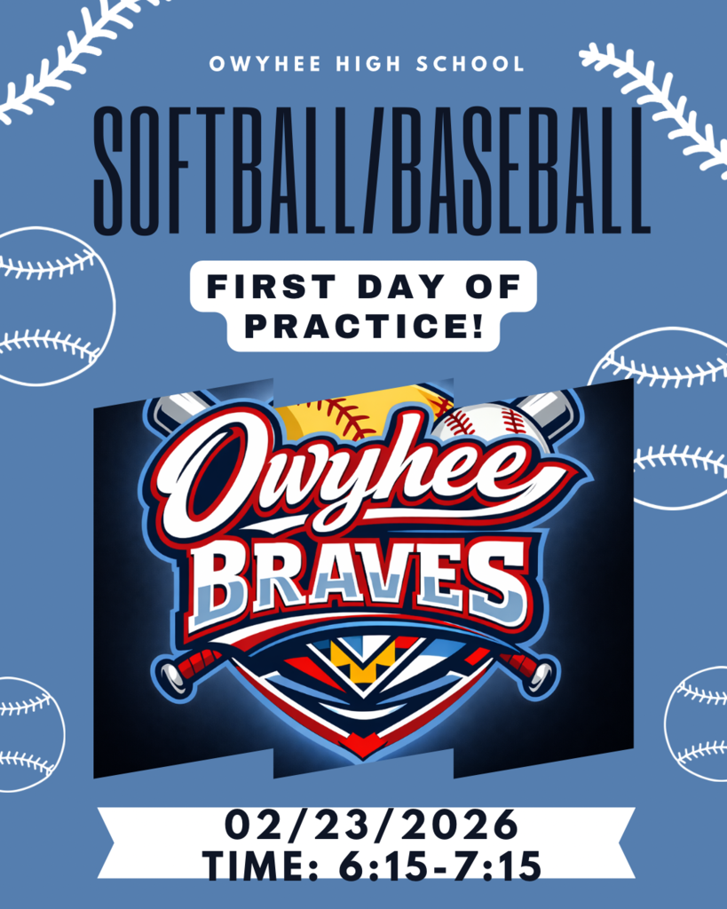 Softball/Baseball Practice Starts today for high school