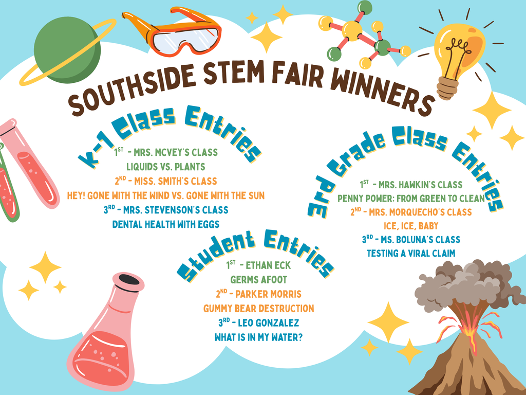Colorful Fun Playful Illustrated School Science Fair Poster (1)