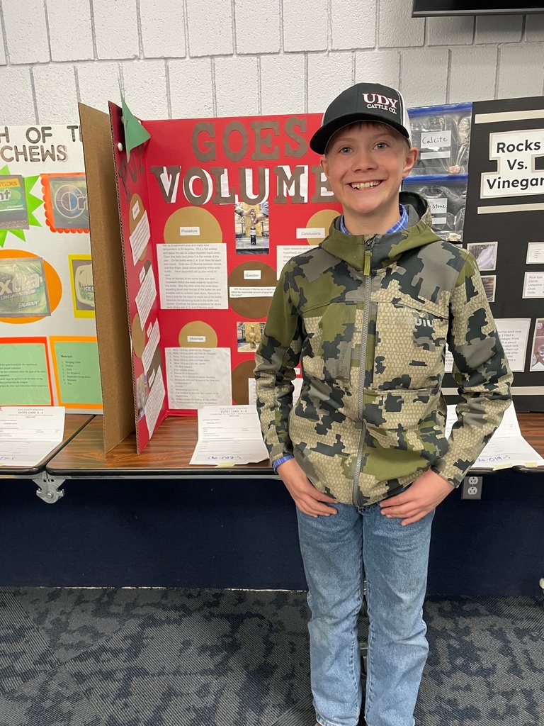 Stem Fair student boards and winners