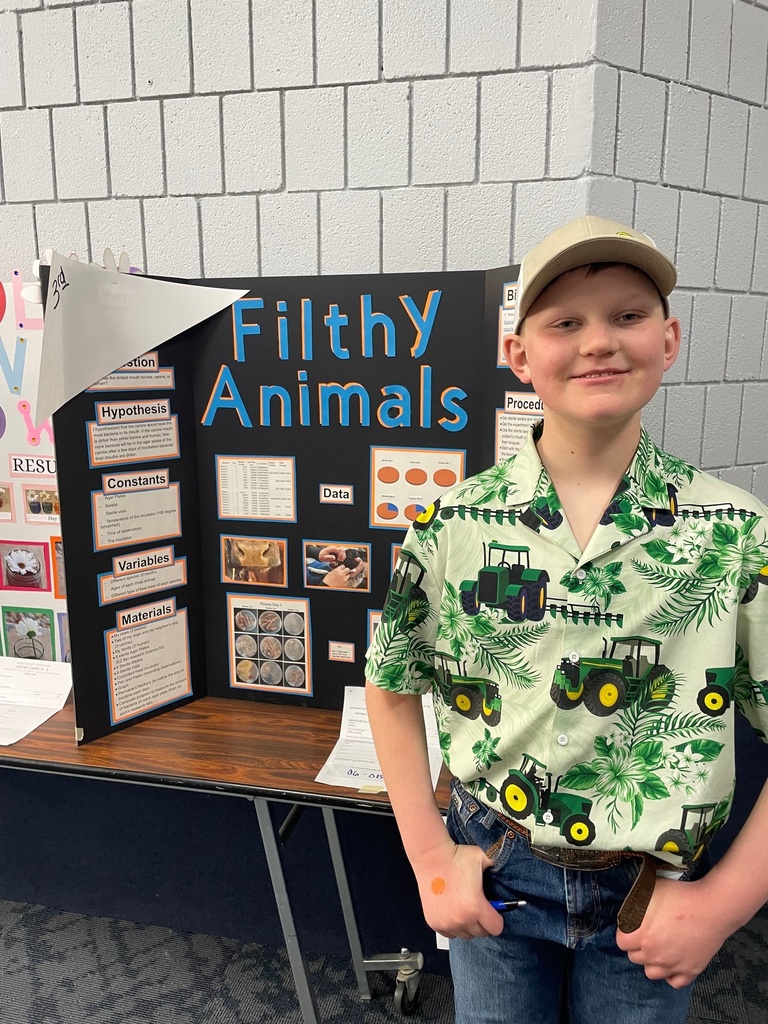 Stem Fair student boards and winners