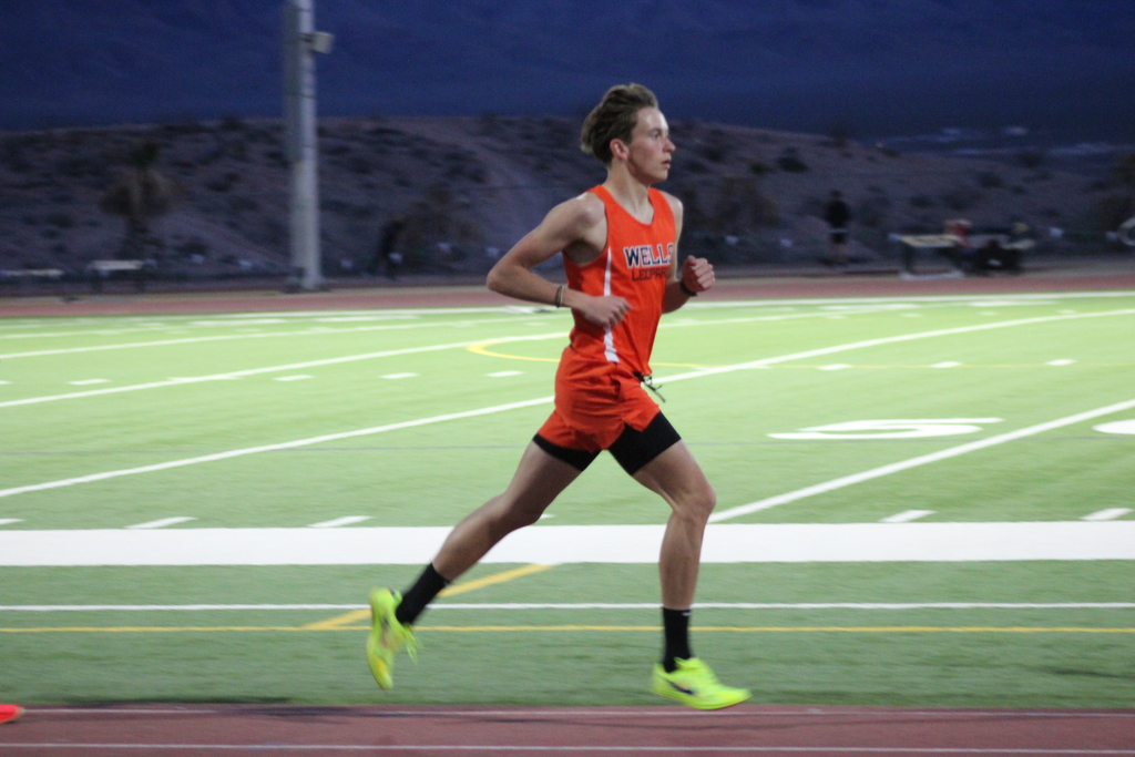 Wells High School track and field athletes