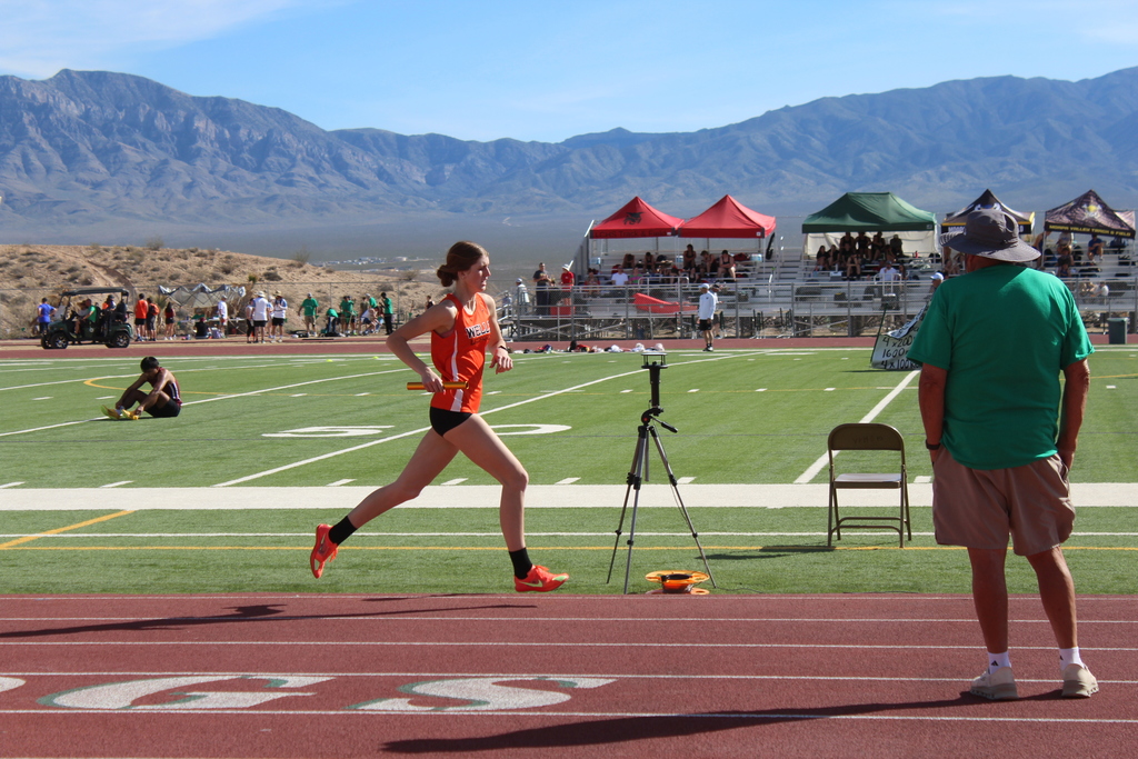 WHS girls track athlete