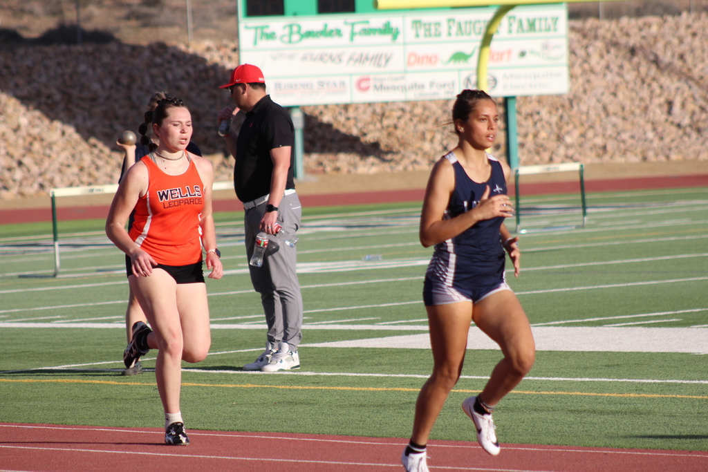 WHS girls track athlete