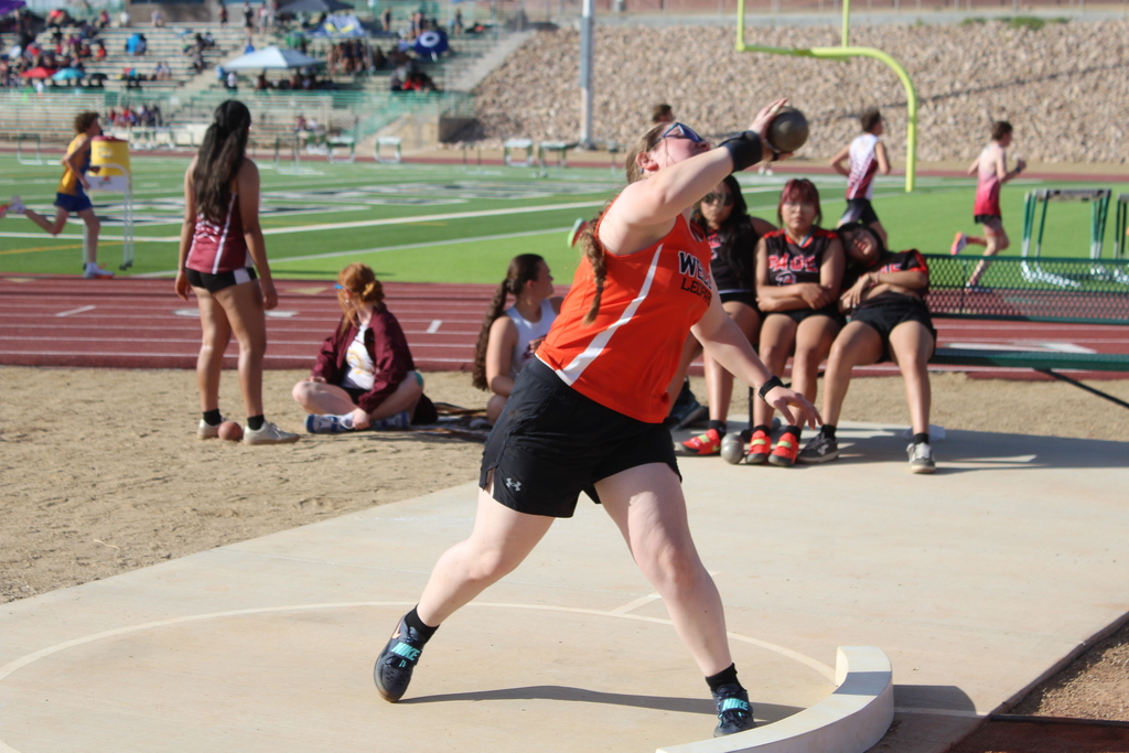 WHS girls track athlete