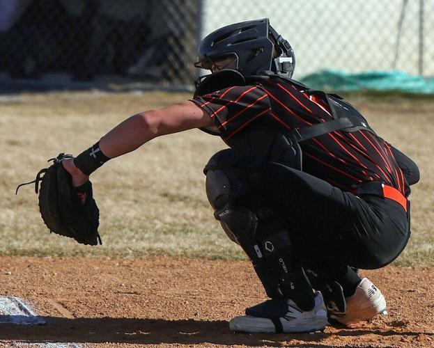 Wells High School baseball player