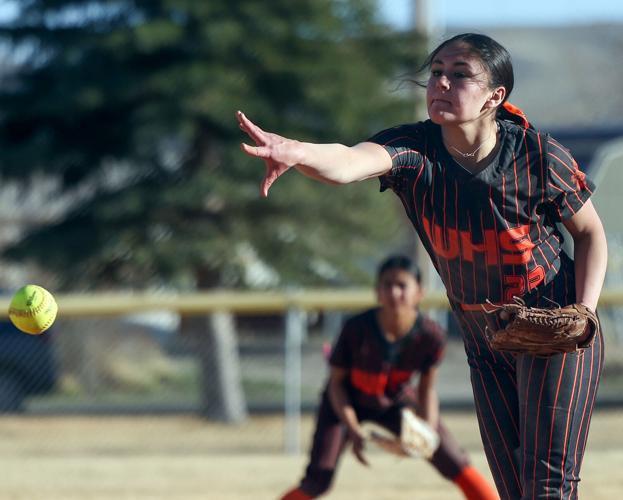Wells High School softball player