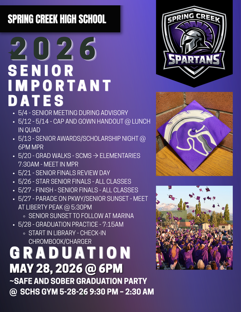 Important Upcoming Senior Dates