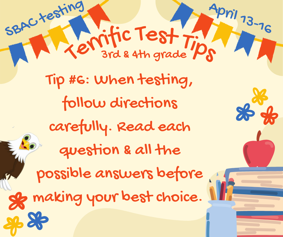 SBAC test tips