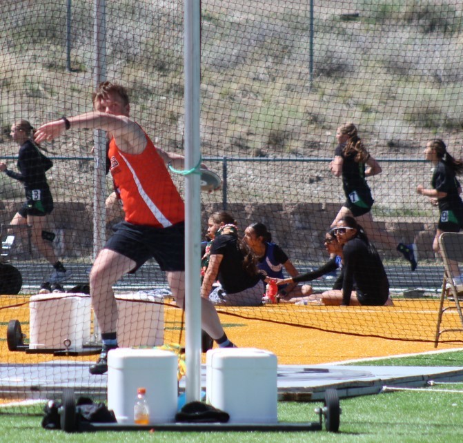 Wells High School track and field athletes