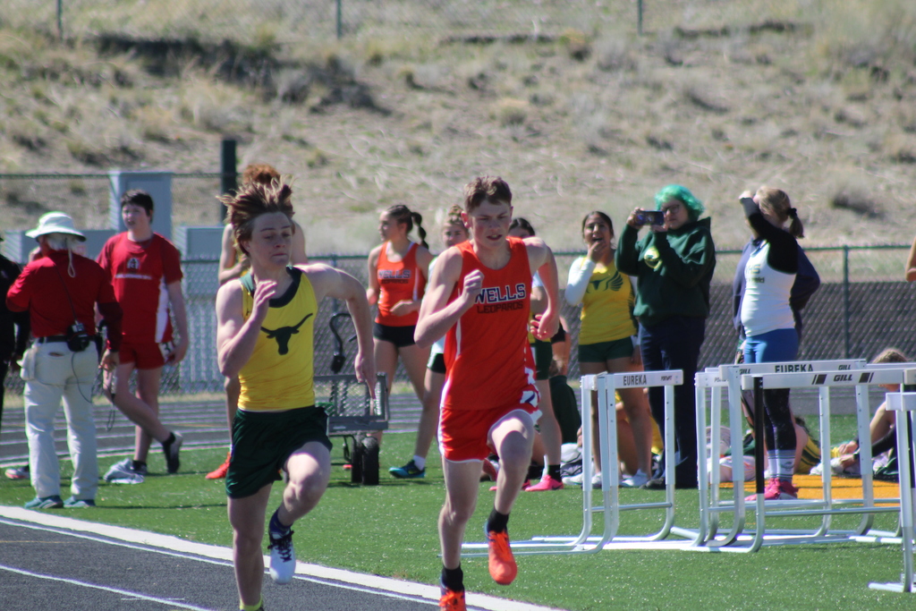 Wells High School track and field athletes