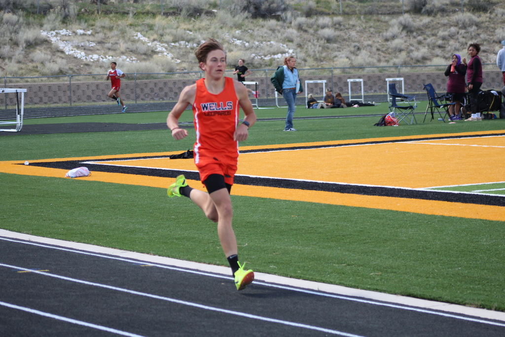 Wells High School track and field athletes